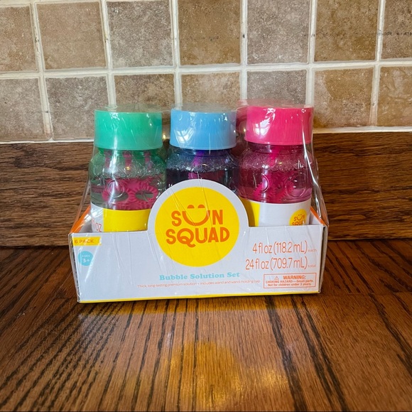 Target Toys Nwt Sun Squad 6 Pack Bubbles Poshmark